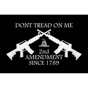 🇺🇸Don’t Tread On Me 2nd Amendment 3’ X 5’ 100% Polyester Flag!